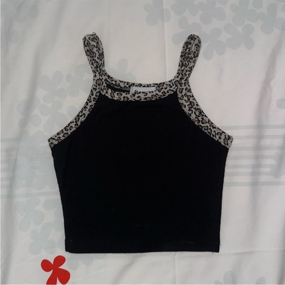 Princess Polly Leopard Crop Top